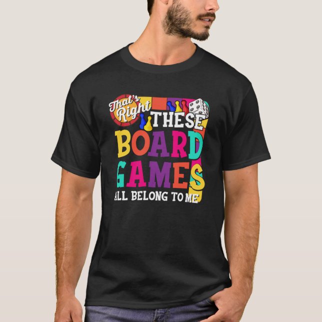 Boardspel som tillhör mig - Gift T Shirt (Framsida)