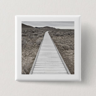 Boardwalk till och med öknen knapp