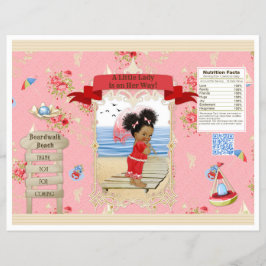 Boardwalk Victoriana Beach Summer Chip Tüte Reklamblad