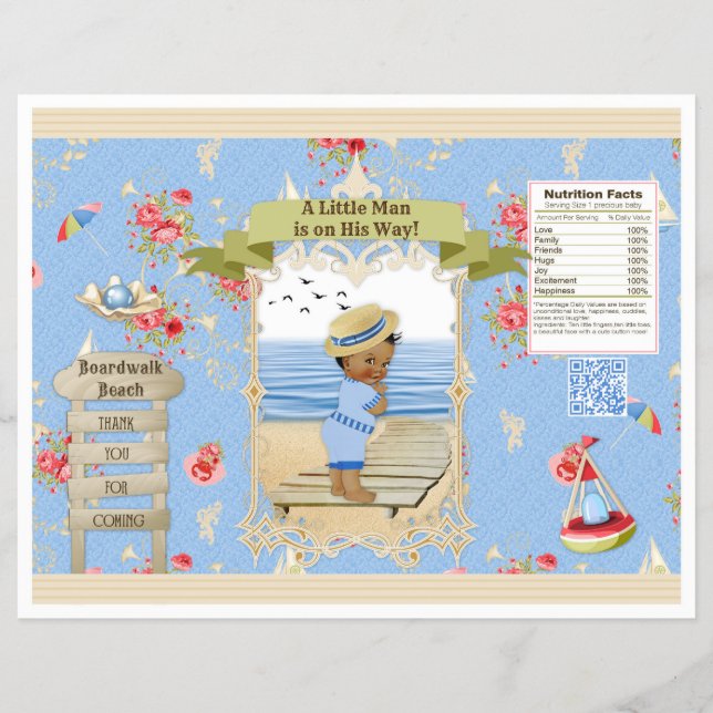 Boardwalk Victoriana Beach Summer Chip Tüte Reklamblad (Framsidan)