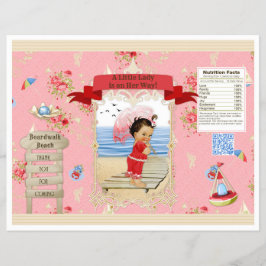 Boardwalk Victoriana Beach Summer Chip Tüte Reklamblad