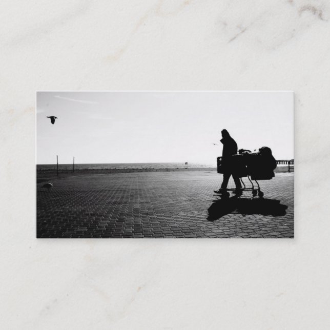 Boardwalken fotograferar visitkort (Framsida)
