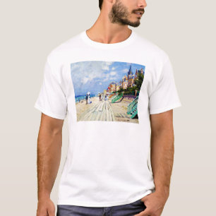 Boardwalken på Trouville Claude Monet T Shirt
