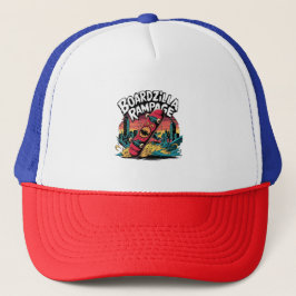 Boardzilla Rampage Urban Skater Truckerhatt Keps