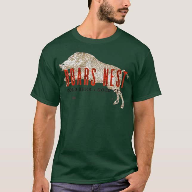 Boars Nest T Shirt (Framsida)