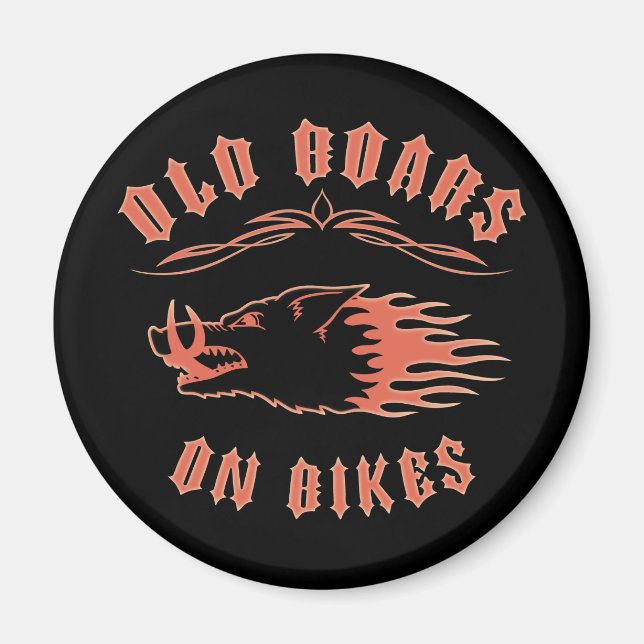 Boars på Bikes Magnet (Framsidan)