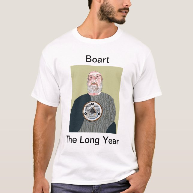 Boart det långa året t-shirt (Framsida)