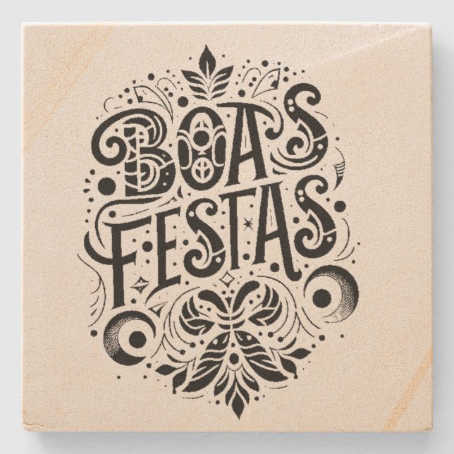 Boas Festas Stenunderlägg (Framsidan)