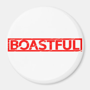 Boastisk Frimärke Magnet