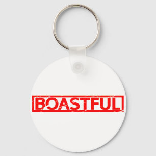 Boastisk Frimärke Nyckelring