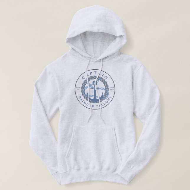 Boat Anchor Hoodie (Design framsida)