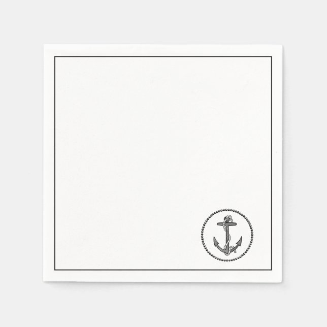 Boat Anchor Pappersservett (Framsidan)