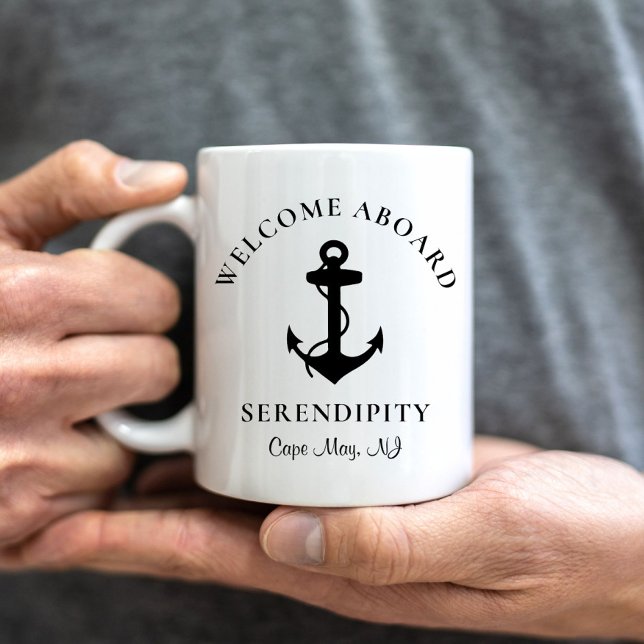 Boat Anchor-Personlig Kaffemugg (Skapare uppladdad)