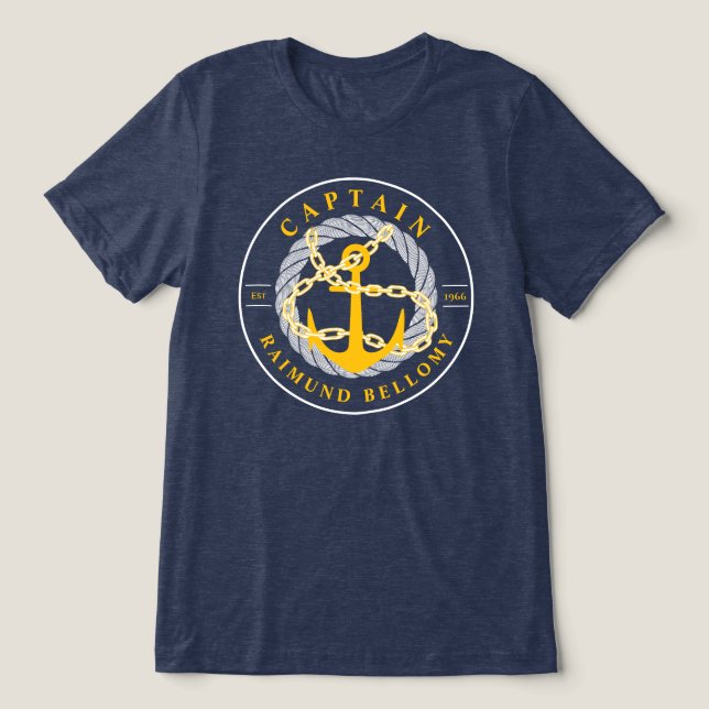 Boat Anchor T Shirt (Design Framsida)