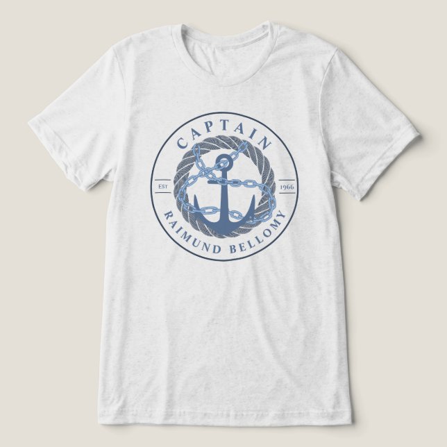 Boat Anchor T Shirt (Design Framsida)