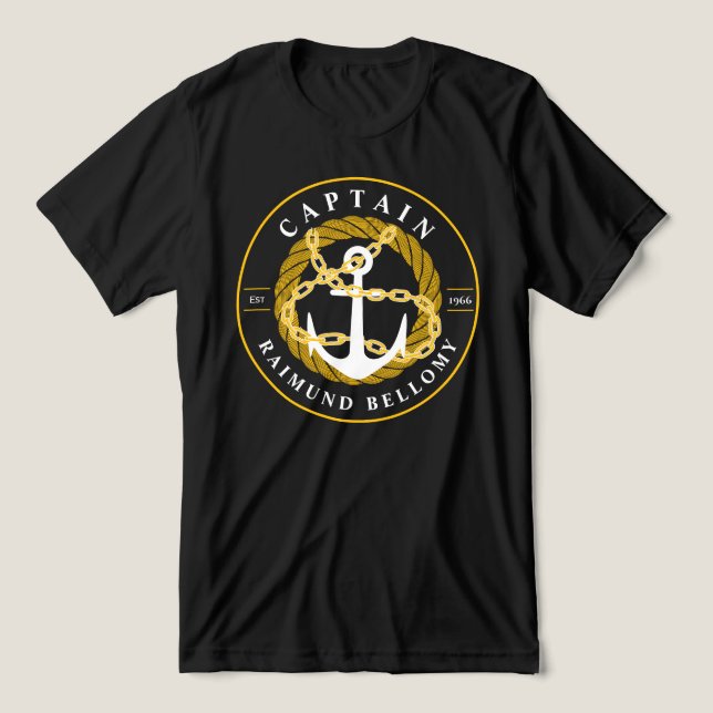 Boat Anchor T Shirt (Design Framsida)