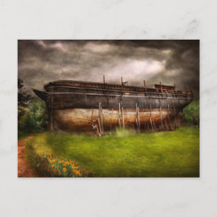 Boat - Bygget av Noahs Ark Vykort
