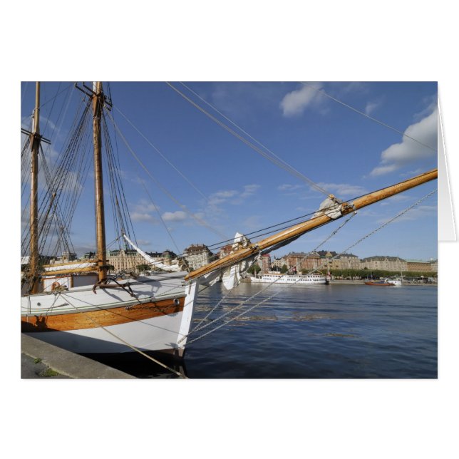 Boat Hälsningskort (Framsidan Horizontal)