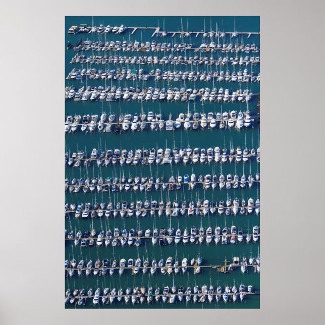 Boat Harbour Aerial Poster (Framsidan)