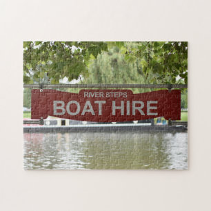 Boat Hire, River Avon, Warwickshire, England Pussel