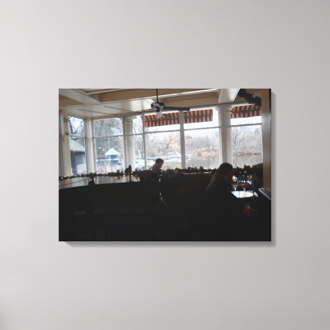 Boat House Canvastryck (Framsida)