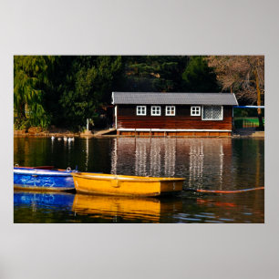 Boat House South Afrika Poster