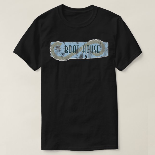Boat House T Shirt (Design framsida)