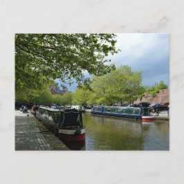 Boat i kanalen, Castlefield Manchester Vykort