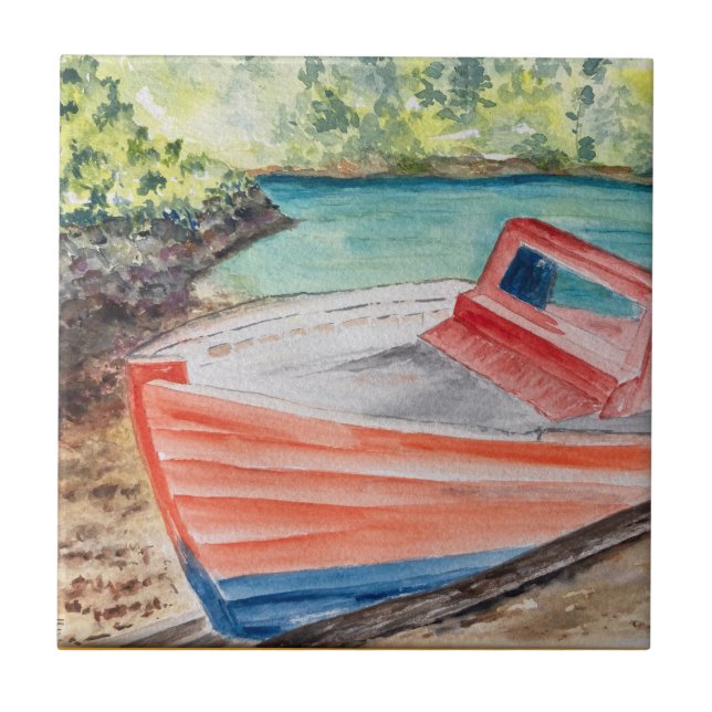 Boat Kakelplatta (Framsidan)