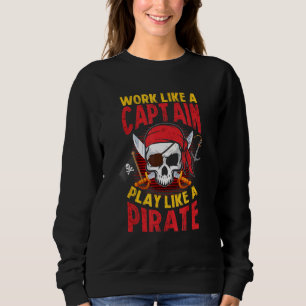 Boat Kapten Pirater Booty Pirat Frakt Pirat Pira T Shirt