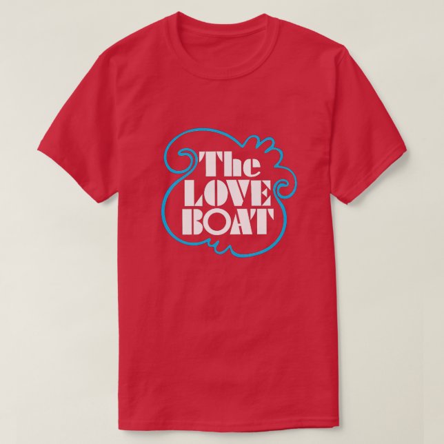 Boat Kärlek T Shirt (Design framsida)