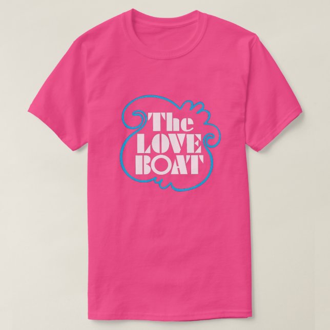 Boat Kärlek T Shirt (Design framsida)