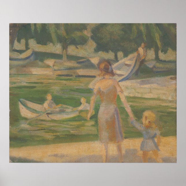 Boat Livery - Brookside Zoo by Kulhanek Poster (Framsidan)