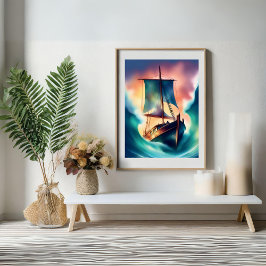 Boat Maritme Beauty Poster