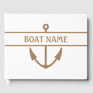 Boat Namn Anchor Gästböcker