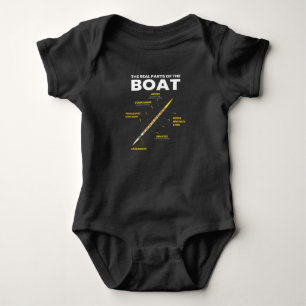 Boat Oarsman Rowers verkliga delar T Shirt