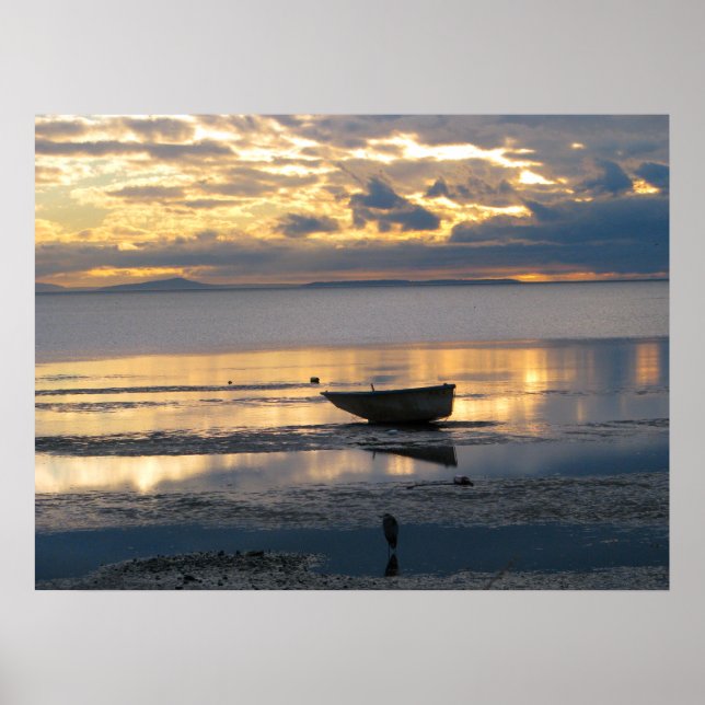 Boat och Heron Poster (Framsidan)