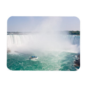 Boat och Horseshoe Falls från Niagara Falls Magnet