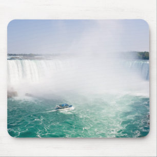 Boat och Horseshoe Falls från Niagara Falls Musmatta