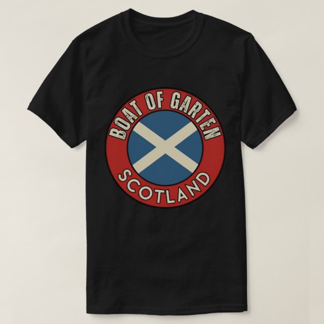 Boat of Garten, Skottland T Shirt (Design framsida)