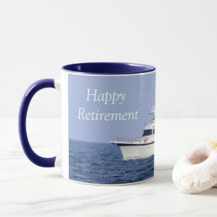 Boat Photo Pension Mugg