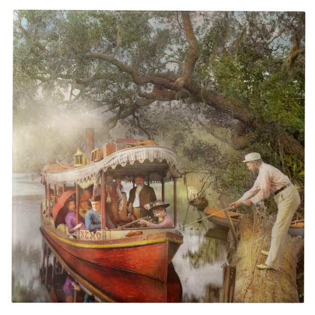 Boat - Pistol Annie 1893 Kakelplatta (Framsidan)