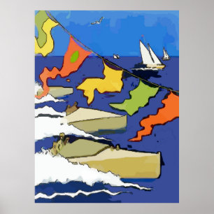 Boat Regatta, Sjö Pontchartåg Poster