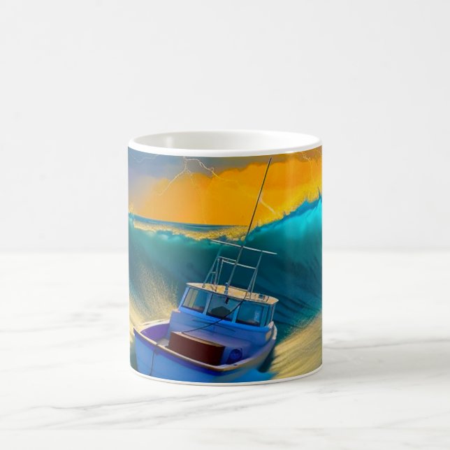 Boat Scene Kaffemugg (Center)