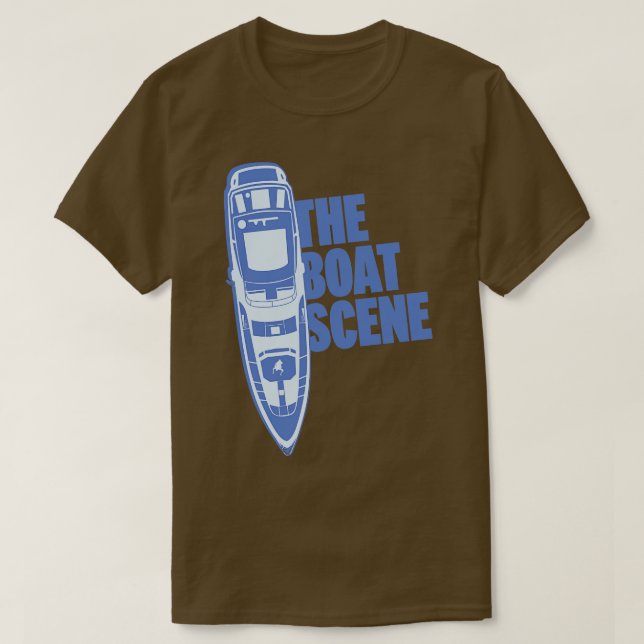 Boat Scene T Shirt (Design framsida)