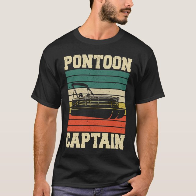 Boat Stuff Captain Funny Boating Lake Ship T Shirt (Framsida)