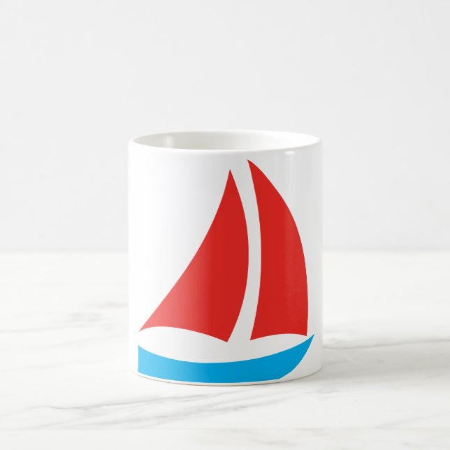 Boat Symbol Coffee Mugg (Center)