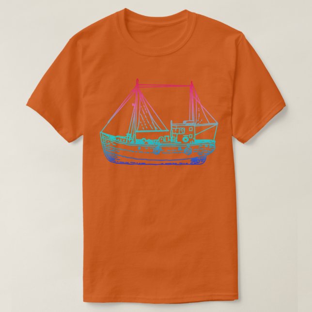 Boat T Shirt (Design framsida)