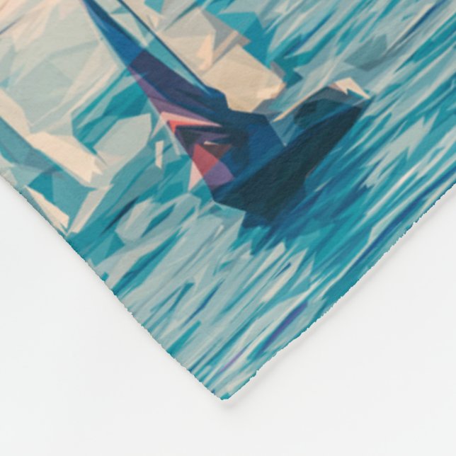 Boat Vatten Marine Simma Dive Destiny's Destiny Fleecefilt (Hörn)