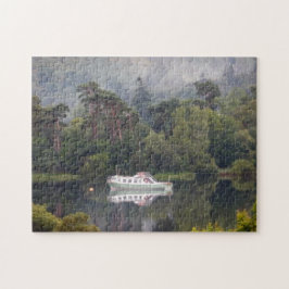Boat vid Glenridding, Ullswater Sjö Pussel